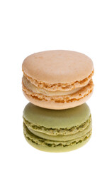 macarons isolated