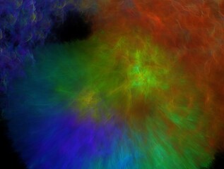 Imaginatory fractal abstract background Image