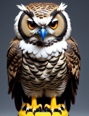 Fototapeta premium eagle owl