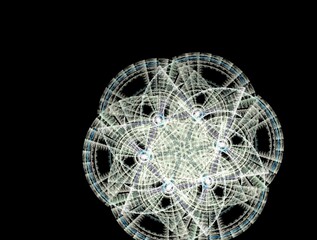 Imaginatory fractal abstract background Image