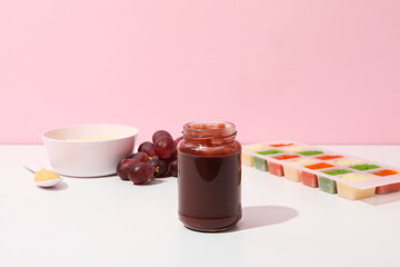 Concept of baby food and baby nutrition