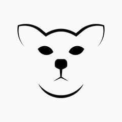 Cat Icon. Pussycat, Puss Symbol - Vector.