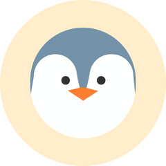 Flat Animal Penguin