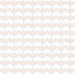 Simple abstract texture in retro style. Vintage monochrome seamless pattern. Vector background with simple repeated shapes