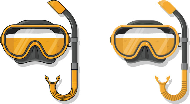 snorkel and mask, beer goggles