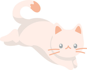 Obraz na płótnie Canvas Cute Cat Illustration