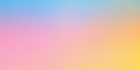 Pastel gradient background, pink yellow blue grainy texture effect banner design