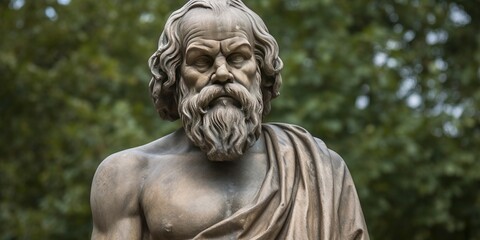 Obraz premium Socrates statue