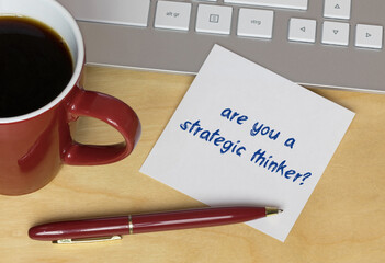 are you a strategic thinker?