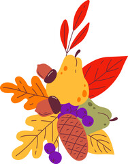 Floral And Fruits Still Life