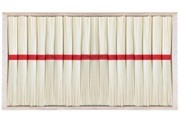 【PNG透過素材】夏の風物詩　赤帯そうめん　上級