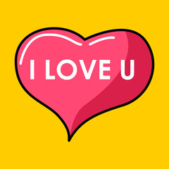 Special cute colorful speech bubbles