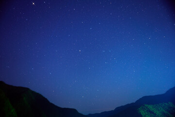 川上村　星景色