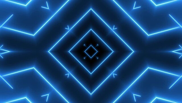 Abstract dynamic background, creative shapes in motion, unique and original hypnotic motion graphics animation.