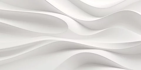Abstract 3d white background, geometric pattern texture. Generative AI