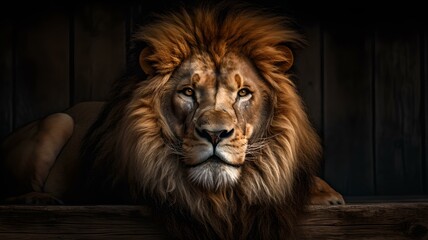 Fototapeta premium Löwe