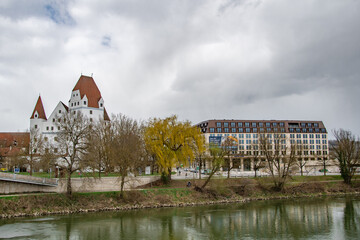 ingolstadt_, bayern, germany, 
beautiful view on a spring day