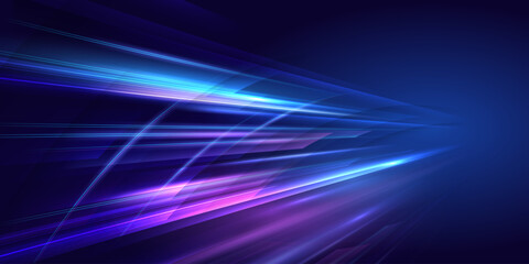 Modern abstract high-speed movement background. Dynamic geometric overlapping motion. Futuristic template for banner, presentations, flyers, posters. Vector EPS10.