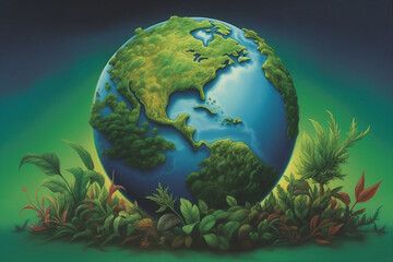 Obraz na płótnie Canvas Care for the environment