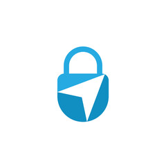 lock logo scurity safety technology