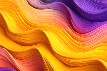 gradient of soft purple yellow abstract texture. Generative ai.