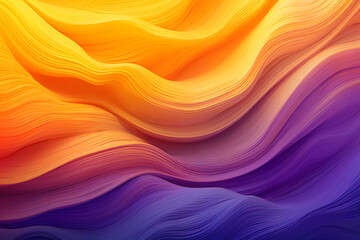 gradient of soft purple yellow abstract texture. Generative ai.