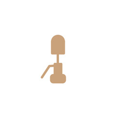 Hair Roll Roller Solid Icon