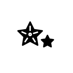 Ocean Sea Starfish Solid Icon