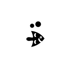 Animal Fish Food Solid Icon