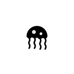 Animal Itch Jellyfish Solid Icon
