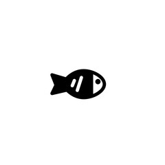 Animal Fish Food Solid Icon