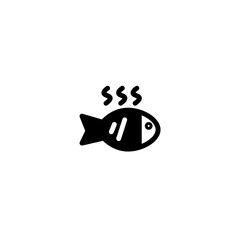 Animal Fish Food Solid Icon