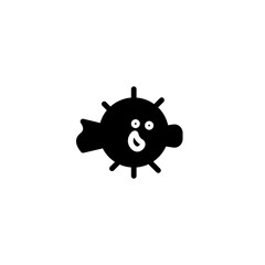 Animal Fish Food Solid Icon