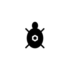 Sea Shell Tortoise Solid Icon
