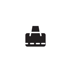 Fototapeta premium Sea Tote Bag Solid Icon