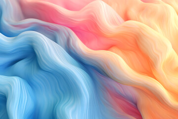 Obraz premium gradient of soft pastel abstract texture. Generative ai.