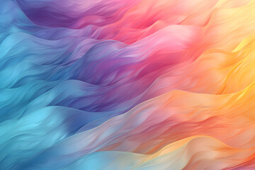 Obraz premium gradient of soft pastel abstract texture. Generative ai.