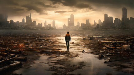 Eternal Twilight: Witnessing the End of the World with Generative AI