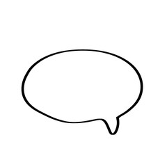 Speech icon on a white background