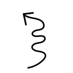 Abstract Line Arrow