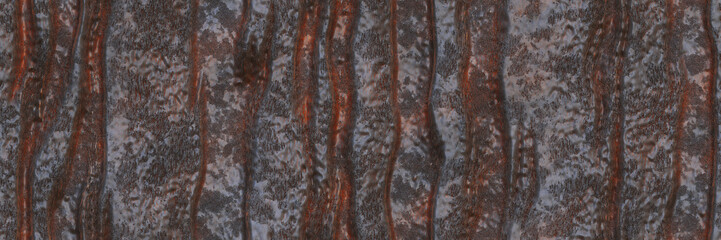 Glazed tile- mosaic seamless- 3d illustration decor wall