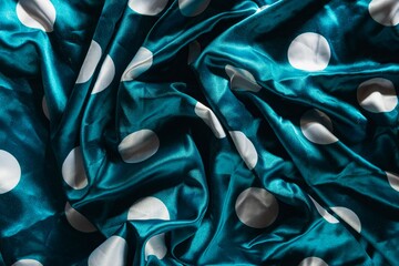 Wrinkled fabric with abstract texture. Background  dark- magic stage lighting