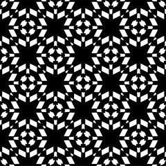 Vector monochrome pattern, Abstract texture for fabric print, card, table cloth, furniture, banner, cover, invitation, decoration, wrapping.seamless repeating pattern. Black  color.