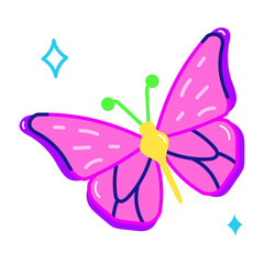 Pink Butterfly 