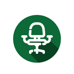 vector illustration icon swivel chair