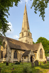 St Mary's Minster Church, Cheltenham, England, Uk