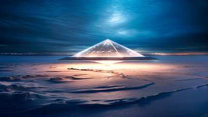 Landscape With UFOs The Sky