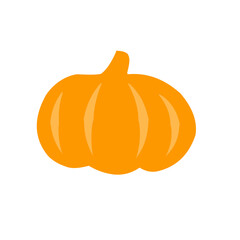 Pumpkin icon vector 