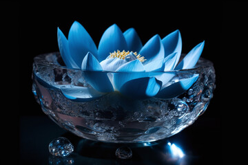 Lotus flower ai generative