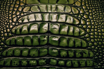 Fototapeta premium Crocodile skin ai generative